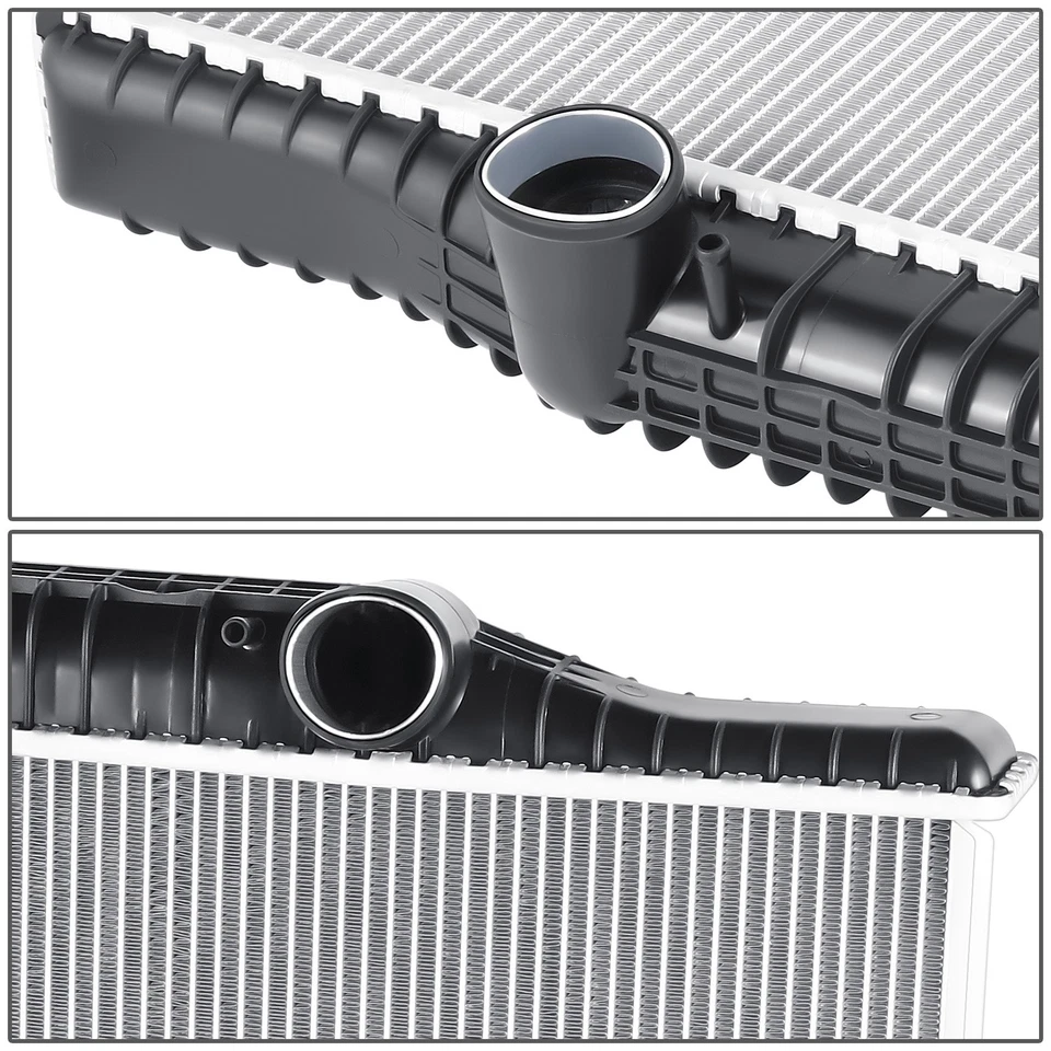 Radiador de refrigeración de 2 filas Fit 00-09 Volvo VT VNL VN VHD Mack CXN núcleo de aluminio Foto 3 de 4