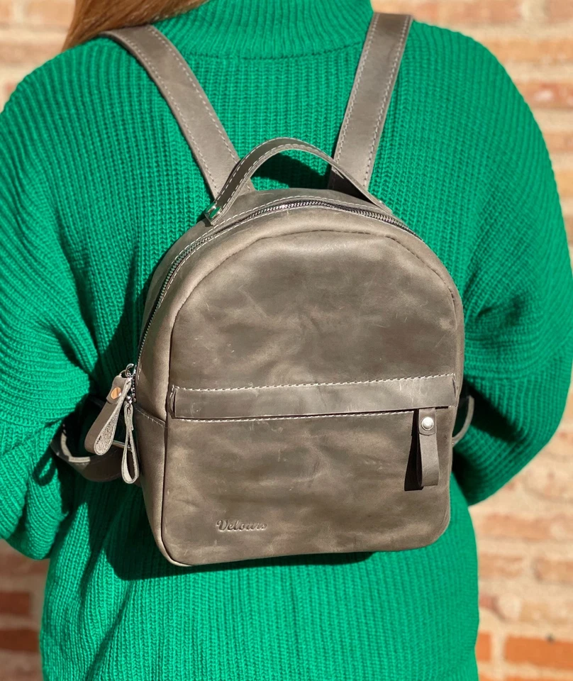 Sac à dos ''Little Venezia'' pour femme en cuir, élégant, durable et pratique  - Photo 2/4