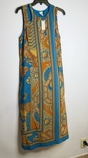 Antropologie Women's Maxi Dress Silk Size 6 Sleeveless