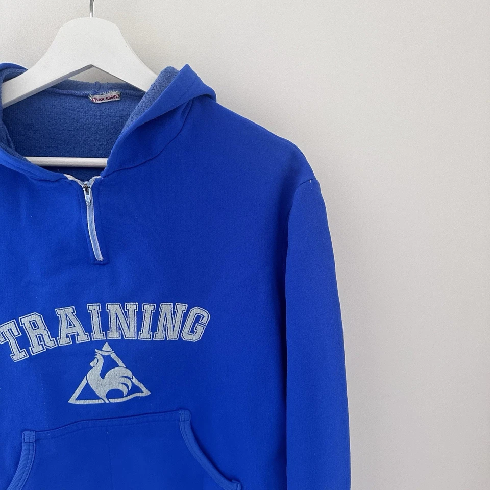 Jersey con Capucha Estampado Gráfico "Entrenamiento" Lecoq Sportif Años 80 De Colección Foto 3 de 4