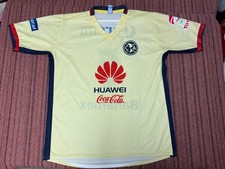 MENS USED VINTAGE REMINI CLUB AMERICA MEXICO SOCCER JERSEY SIZE XL/2XL