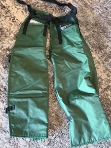 DeltaPlus ArborChaps Chainsaw, Green Nylon