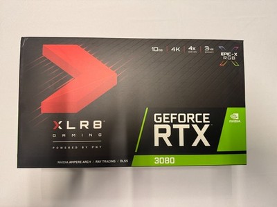 PNY GeForce RTX 3080 10GB XLR8 Gaming Revel Epic-X RGB 3X Graphics Card