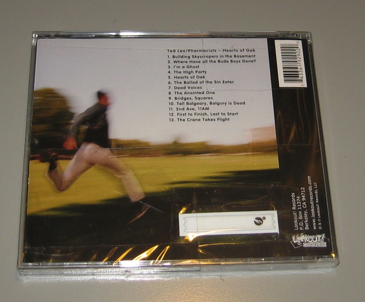 Hearts of Oak by Ted Leo/Ted Leo & the Pharmacists (CD, Feb