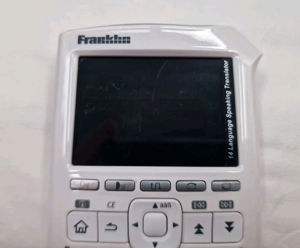 Vintage Franklin 14 Language Electronic Speaking Pocket Translator EST-5114 - Image 3 of 4