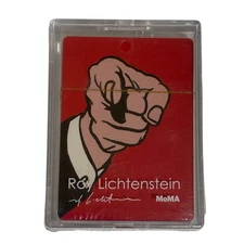 Roy Lichtenstein MoMA Finger Pointing Playing Cards New Sealed Metropolitan