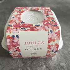 Joules bath fizzers / bath bombs x4 New in box