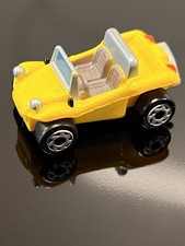 Vintage Micro Machines Yellow Dune Jumper VW Manx Buggy Dunebuggy 1990s Mini Car