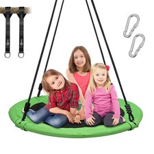Trekassy 700lb 40 Inch Saucer Tree Swing for Kids Adults Outdoor 900D Oxford ...