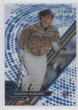 2017 Topps High Tek Pattern 1 Blue Rainbow 37/75 Hunter Renfroe #HT-HR 0b3