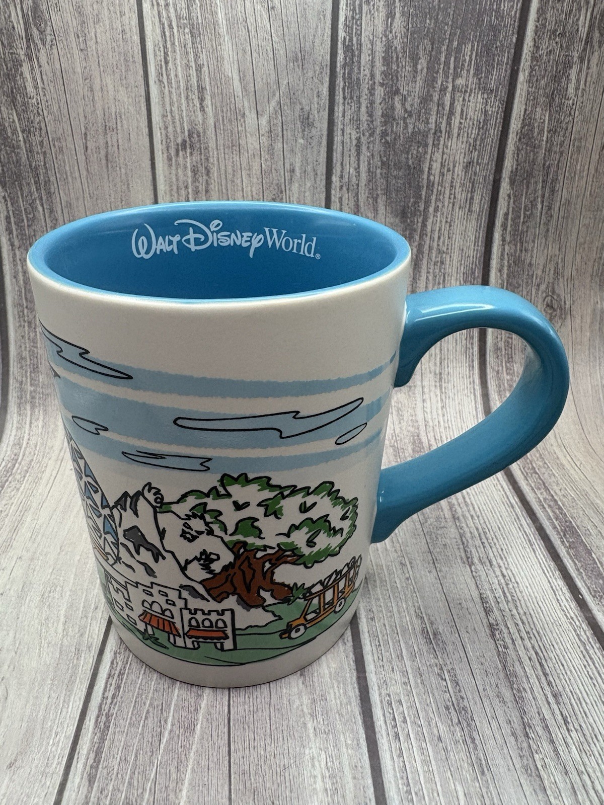 Walt Disney World Skyline 4 Parks Epcot Hollywood Tower Magic Kingdom Coffee Mug