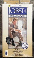 Jobst Relief 30-40 mmHg Thigh Highs CT medical Compression Socks Medium Black