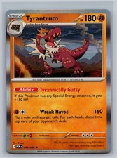 Carta Pokemon Tyrantrum 045/088 Holo rara ordine perfetto Holo quasi nuova
