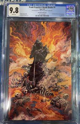 Opus Comics Death Dealer #1 Riccardi Variant CGC 9.8 Limited 496/600