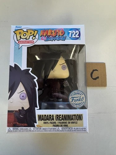 Funko Pop! - MADARA (REANIMATION) - Naruto Shippuden - Special Edition - 722 (C)