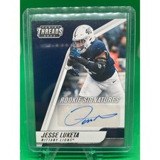 2022 Chronicles Threads Draft Picks Jesse Luketa #TH-JEL Rookie Signature Auto