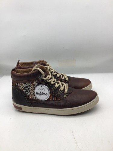 Inkkas Brown Leather Camping Boots Size Women's 12, Men’s 10 NEW - Picture 5 of 8