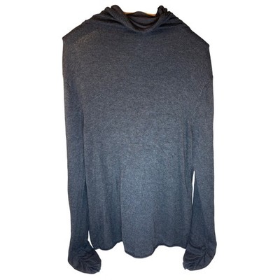 Cupio Women's Charcoal Gray Turtleneck Long Sleeve Knit Top Size XL