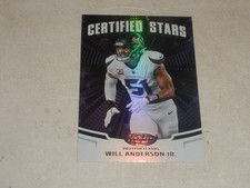 2025 Panini Certified Stars #WAJ Will Anderson Jr