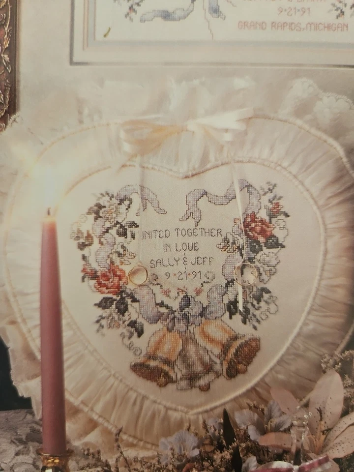 Stoney Creek Collection OUR SPECIAL DAY Wedding Sampler Cross Stitch Pattern 95 - Image 3 of 4