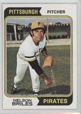 1974 Topps Nelson Briles #123 1w1