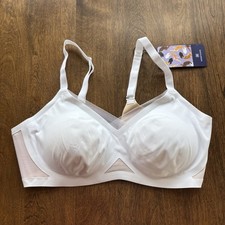 Honeylove Crossover Bra Shade Astral White Size Large 38 B/C - NWT