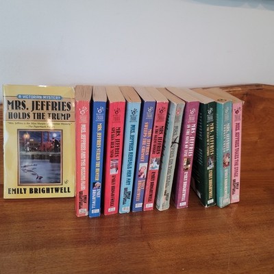 Emily Brightwell Victorian Mystery Mrs. Jeffries Series Lot of 12 Cozy Mystery
