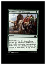 Commune with Dinosaurs 647 Common Foundations Jumpstart Magic: The Gathering NM