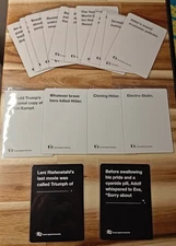 Cards Against Humanity F. Pack - Rare Set from S.H. Kickstarter