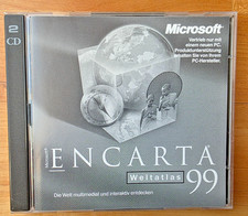 MICROSOFT ENCARTA WELTATLAS 99 - für Microsoft 95 / NT von 1997