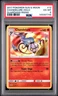 2017 POKEMON SUN & MOON GUARDIANS RISING #13 CHANDELURE-HOLO PSA 6
