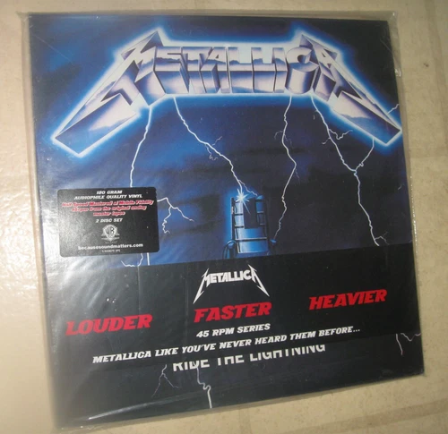 METALLICA "RIDE..." 2008 NEW/SEALED LTD EDTN REMASTERED 180GM G/F CVR (2)LP SET