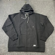 EDDIE BAUER LS Signature Full-Zip Hoodie Men's Size L Black