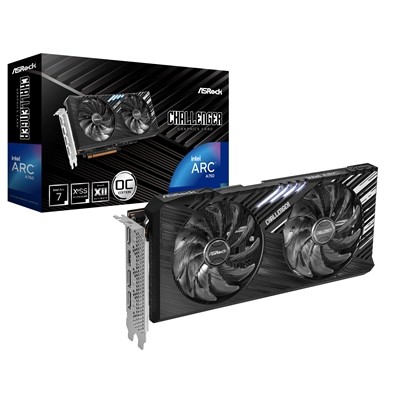 Asrock Intel Arc A750 Challenger SE OC 8GB GDDR6 Grafikkarte 2200 Mhz Base Clo
