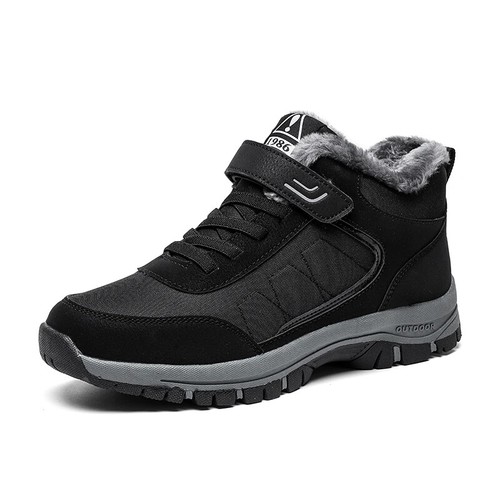 Men Women Ankle Boots Waterproof Plush Keep Warm Outdoor Walk Boots Sneakers - Picture 6 of 28