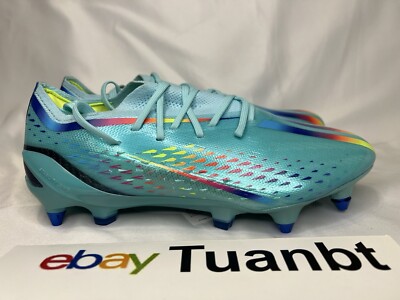BRAND NEW Adidas X Speedportal.1 SG Men's Soccer Cleats Aqua Blue/Multi GW8442