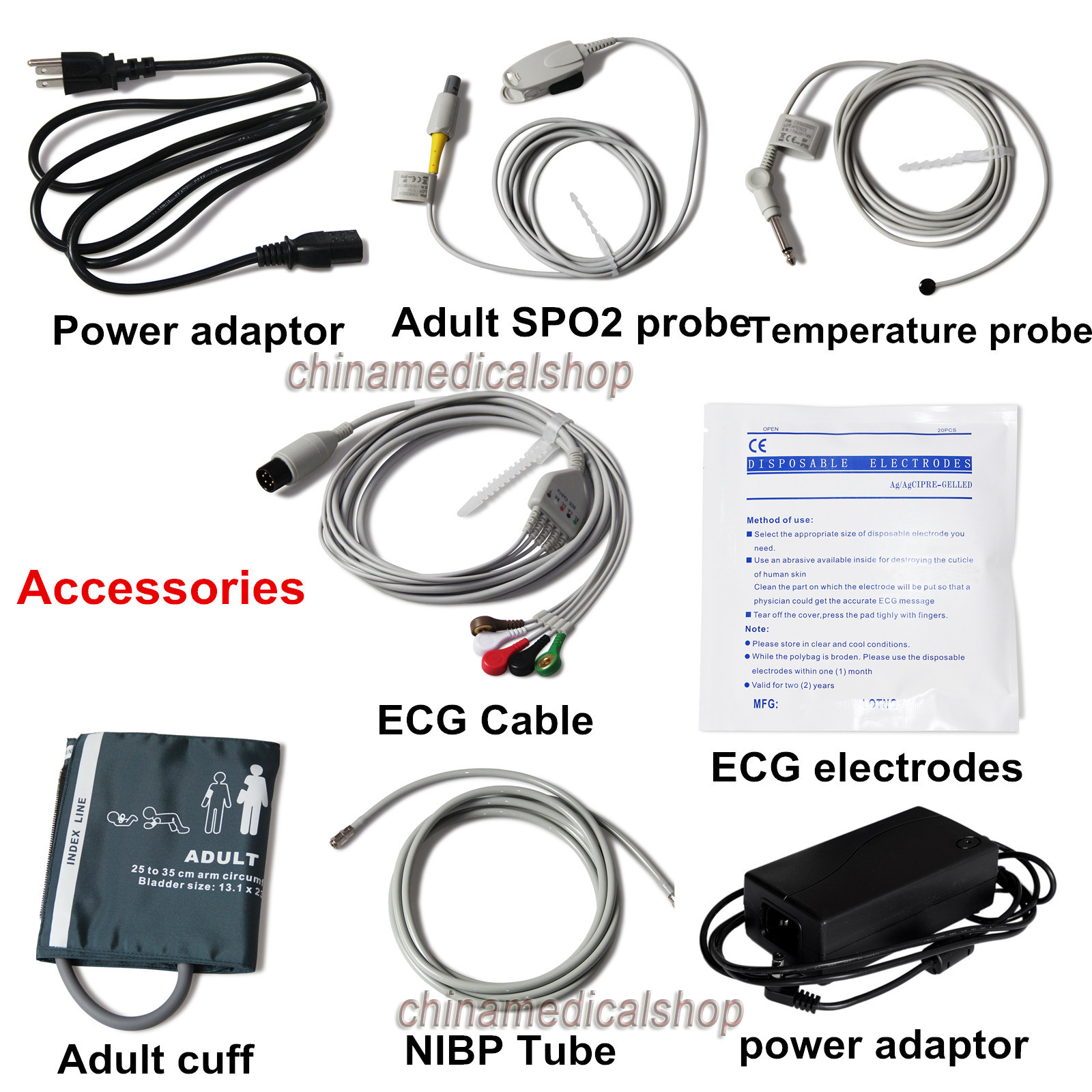 Patient Monitor With ETCO2 Capnograph Multiparameters Vital Signs
