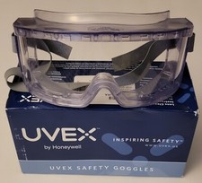 Honeywell Uvex Futura Indirect Vent Clear Lens Goggles Anti-Fog Lens - S345C NEW