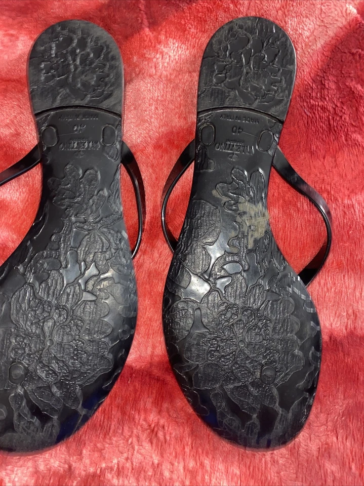 Tanga sin cordones Valentino Garavani talla 40 EUR negro Italia Foto 4 de 4