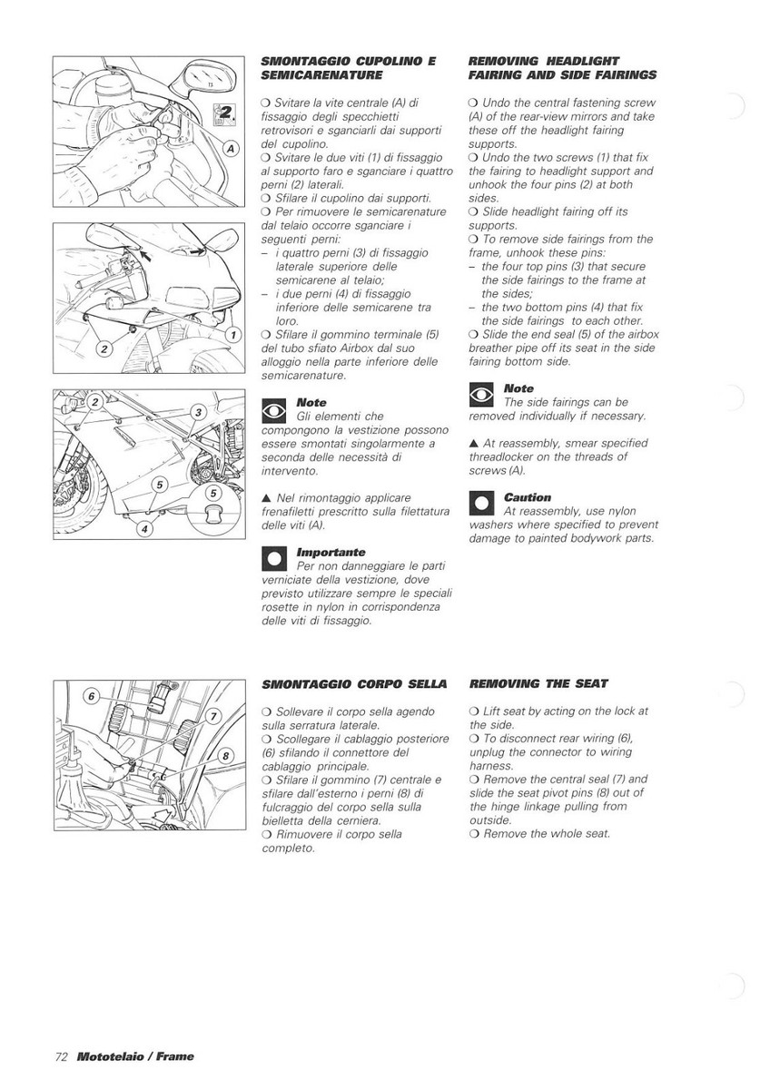 DUCATI Workshop Manual 748 748R 2001 2002 Maintenance Service and