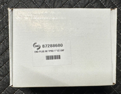 OMB SALERI End Plug Hydrogen Tank Valve With TPRD 1'' 1/2 UNF