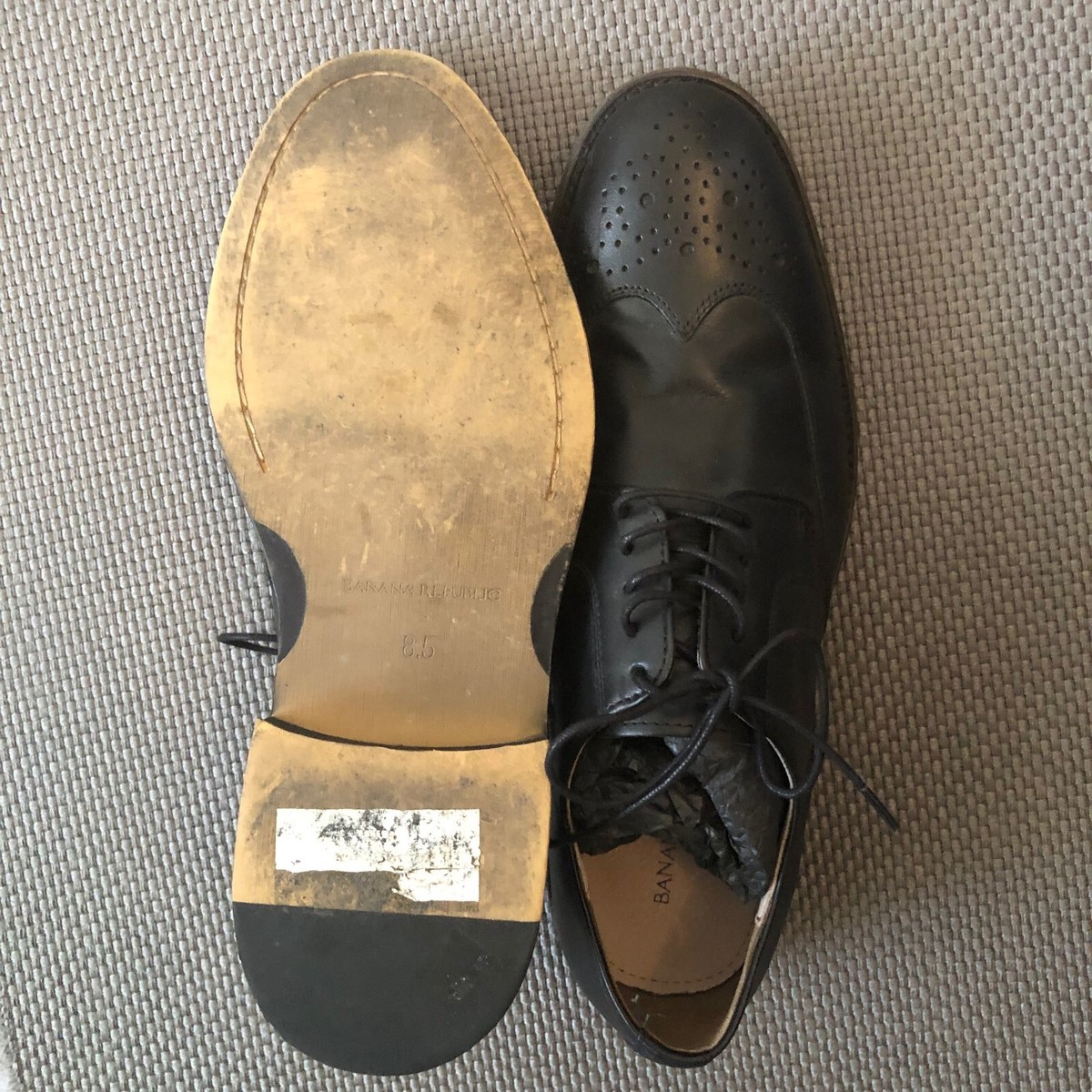 Banana Republic NWOT Men’s Ortholite boots size 8.5 Italian Leather Combat Boot | Banana Republic main image 3