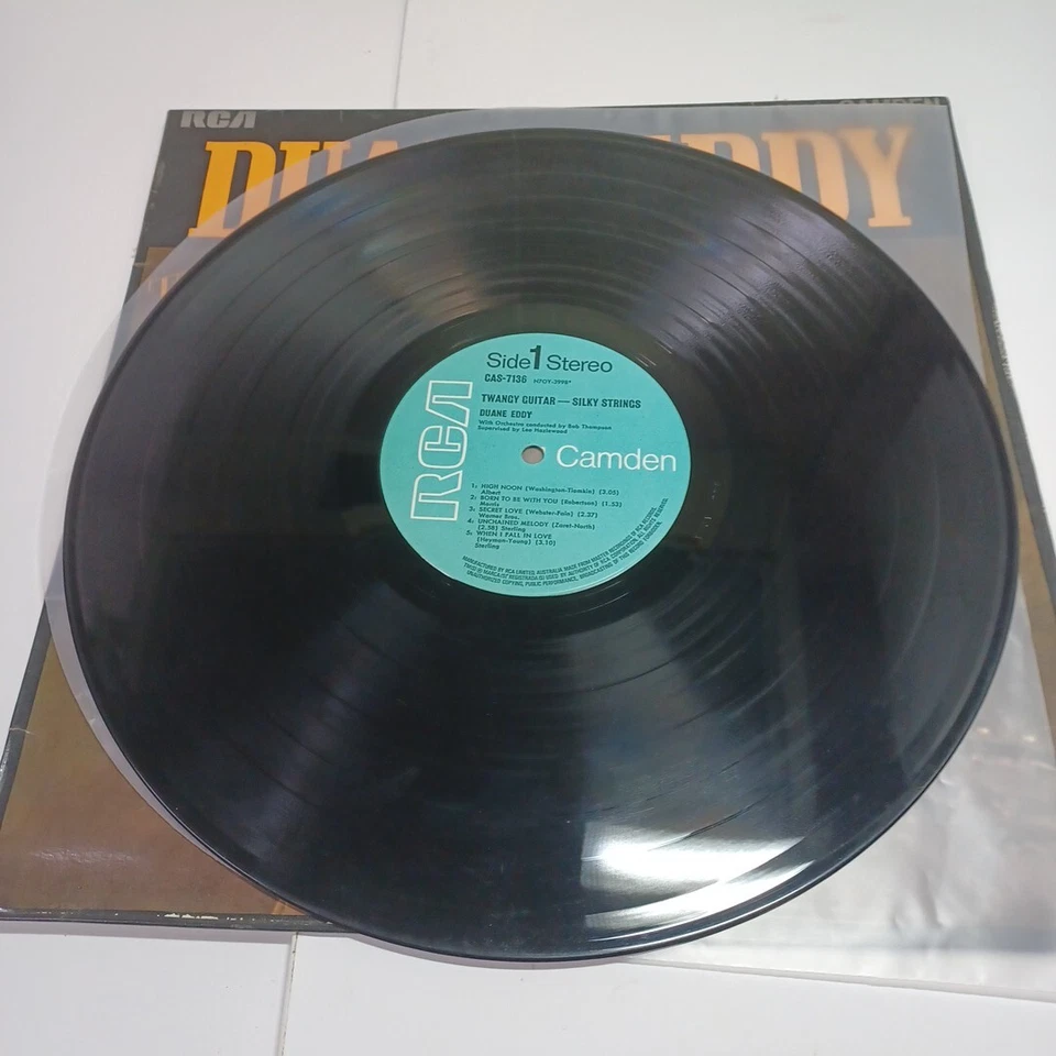 Duane Eddy - Twangy Guitar Silky Strings Rock Pop Country - Vinyl Record LP - Image 2 of 4
