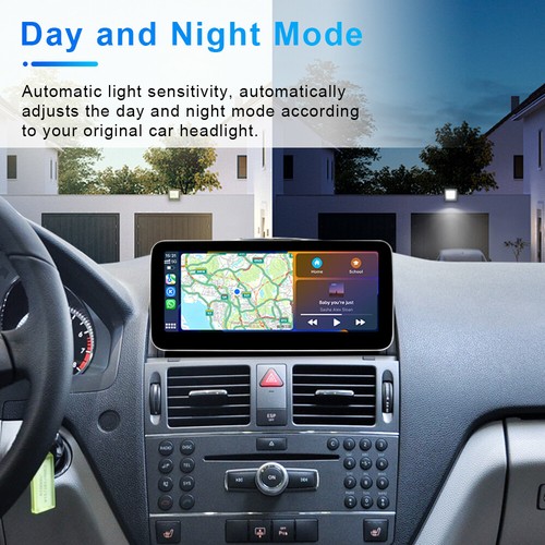 For Benz C CLK W204 2008-2010 10.25 inch Linux Screen Wireless Carplay Wifi BT - Picture 6 of 12