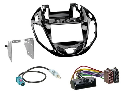 Kenwood 2DIN DAB+ Autoradio für Ford B-Max ab 2012 piano black - Bild 2 von 5