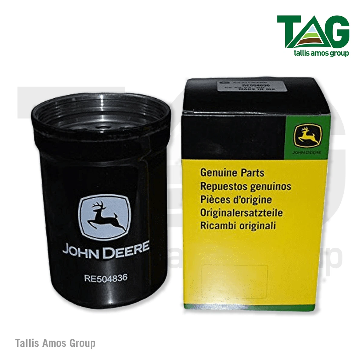 Genuine John Deere Oil Filter RE504836