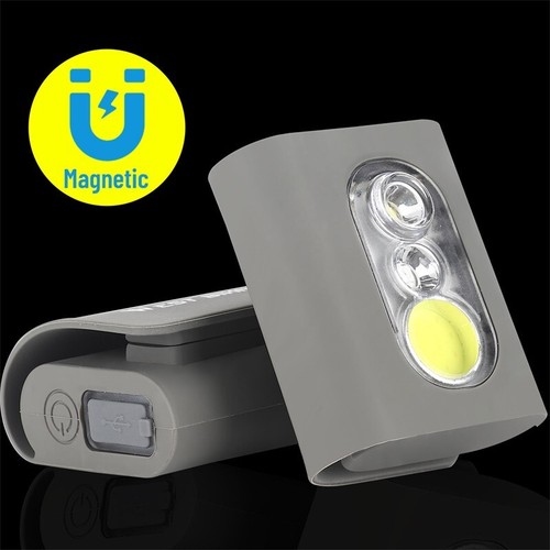 WEST BIKING Sports Jogging Night Running Waist Light USB Charge Magnetic Light - Picture 5 of 12
