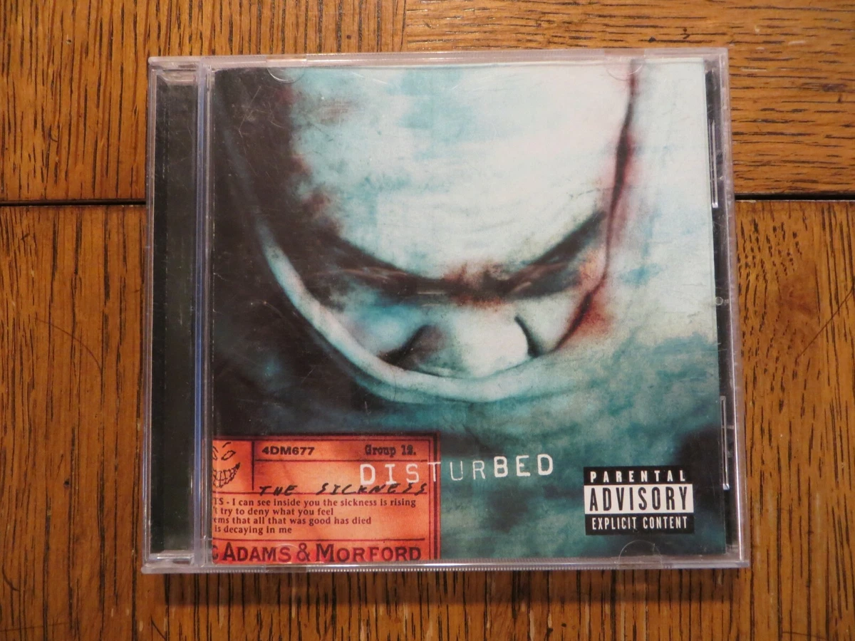 Disturbed – The Sickness – 2000 - Giant Records 9 24738-2 GOOD CD!!!