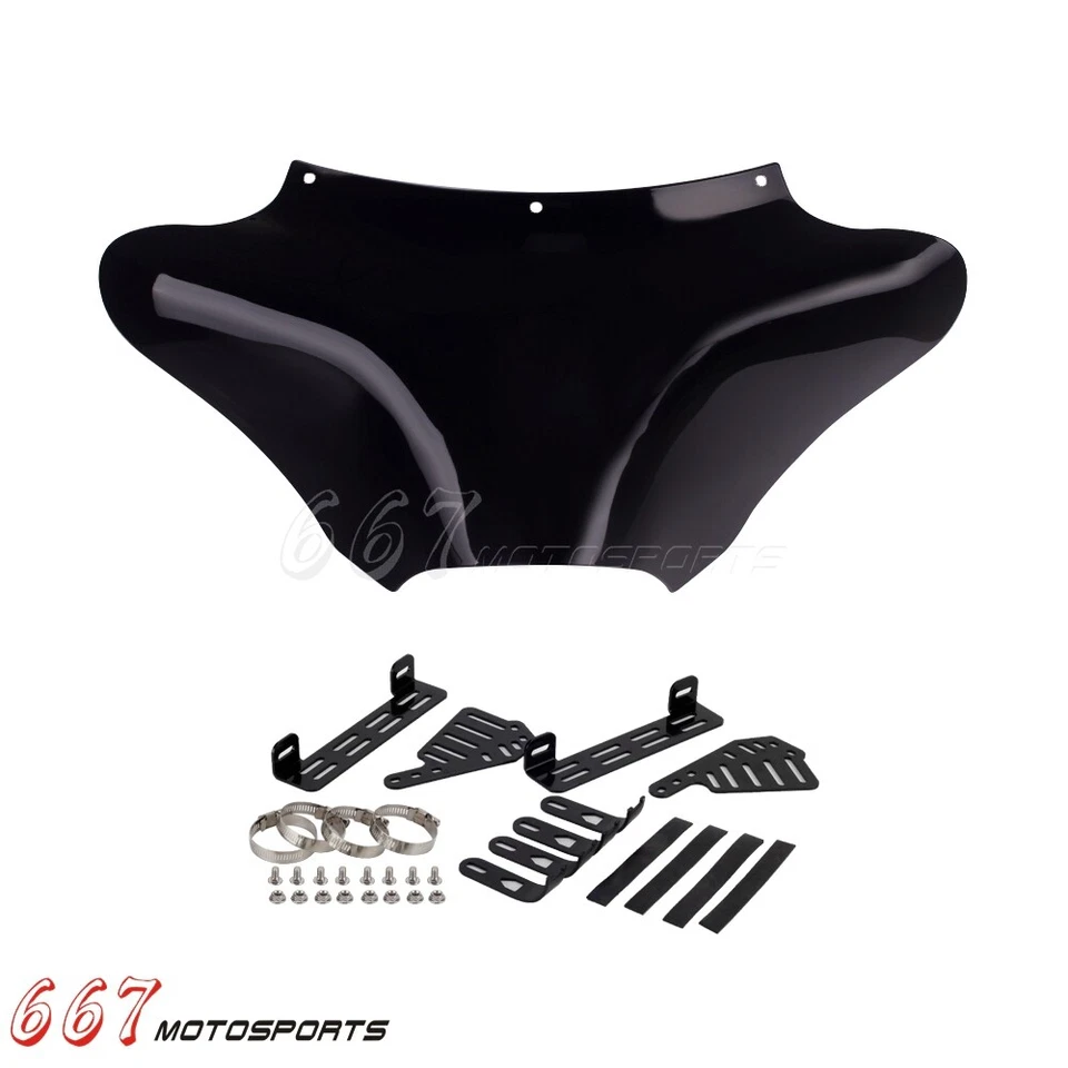 Batwing Fairing Kit For Kawasaki Vulcan 1500 VN1500 VN750 VN800 VN900 VN1600 - Imagem 4 de 4