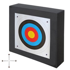 Zielscheibe Bogenschie&szlig;en extrastark Polifoam 80x80x17 Auflage Scheibenn&auml;gel